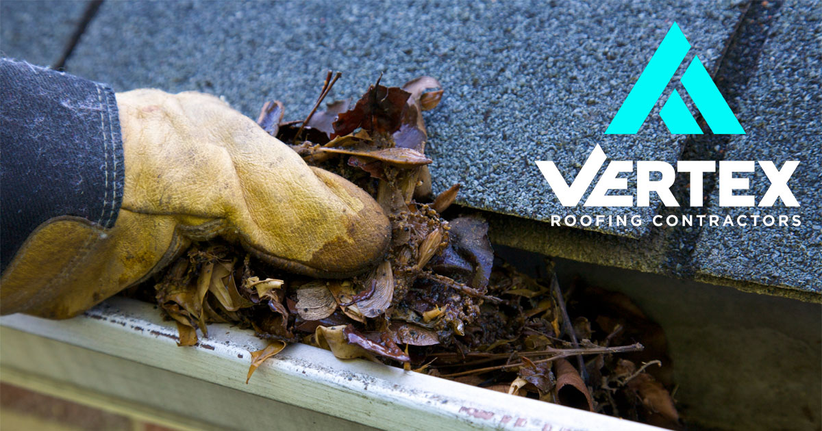 Tips on Cleaning Your Rain Gutters - Vertex Roofing Utah