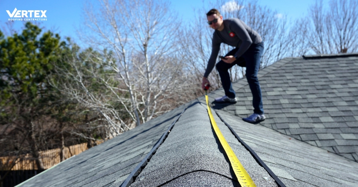 Commercial Roof Repair Signs Inspection by Vertex Roofing in Utah
