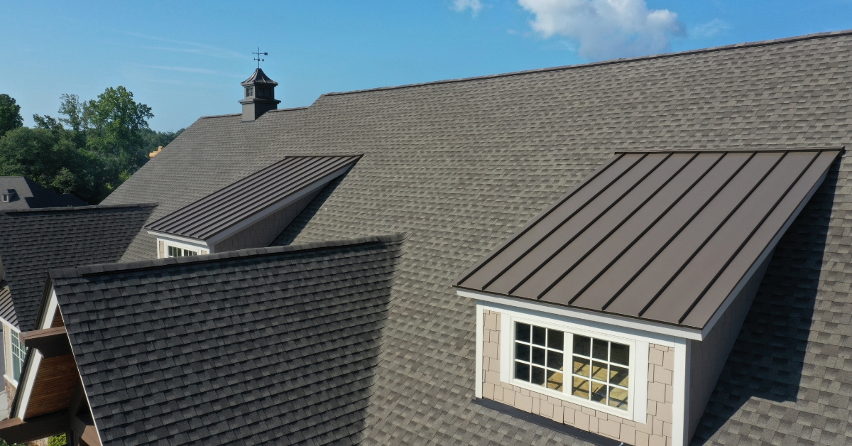 Preview of Utah home using the Vertex Roofing shingle visualizer
