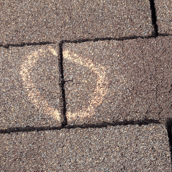 Interior Leak from Hail Damaged Roof